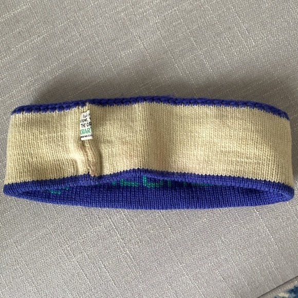 “Breckenridge” Retro vintage Ski skier headband, 100% Wool - Picture 7 of 10